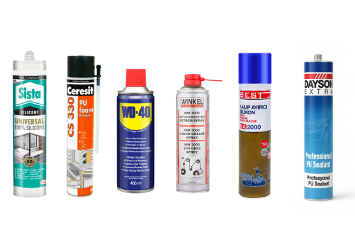 Yapı ve bakım kimyasalları