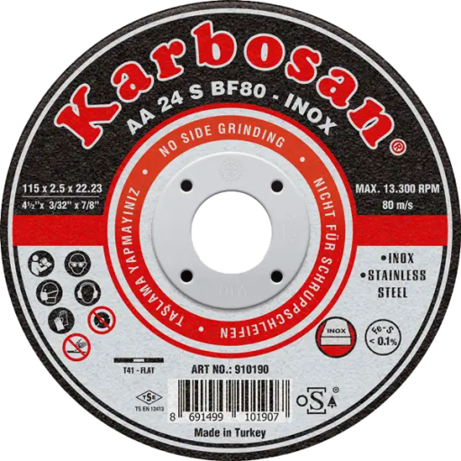 Kesme taşları ve zımparalar