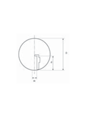 BAKALİT TOPUZ D:30 M8