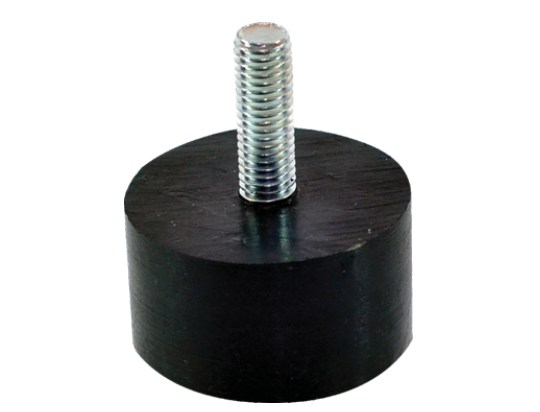 KAUÇUK TAKOZ TEK TARAF CİVATALI D:80xH:40 M12x40