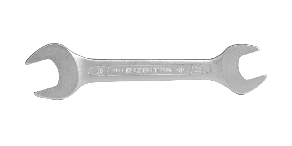 İZELTAŞ İKİ AĞIZ ANAHTAR KISA BOY 12x13 MM