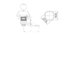 PANO KİLİT SİLİNDİR KELEBEK