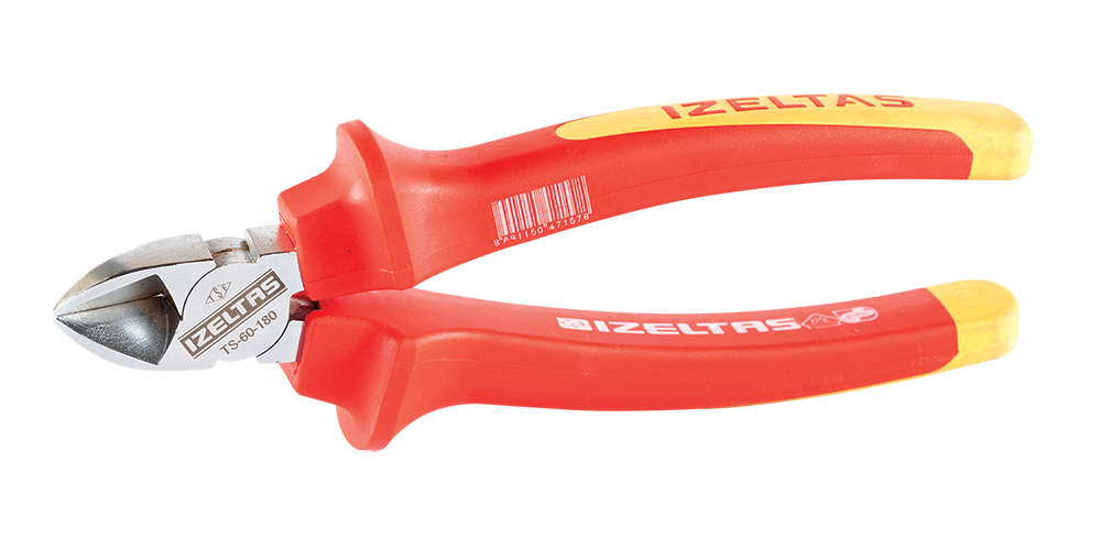 İZELTAŞ 1000V İZOLELİ ELEKTRİKÇİ YAN KESKİ 160 MM