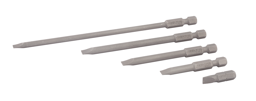 İZELTAŞ DÜZ BİTS UÇ 0.8x5.5 (50 MM)