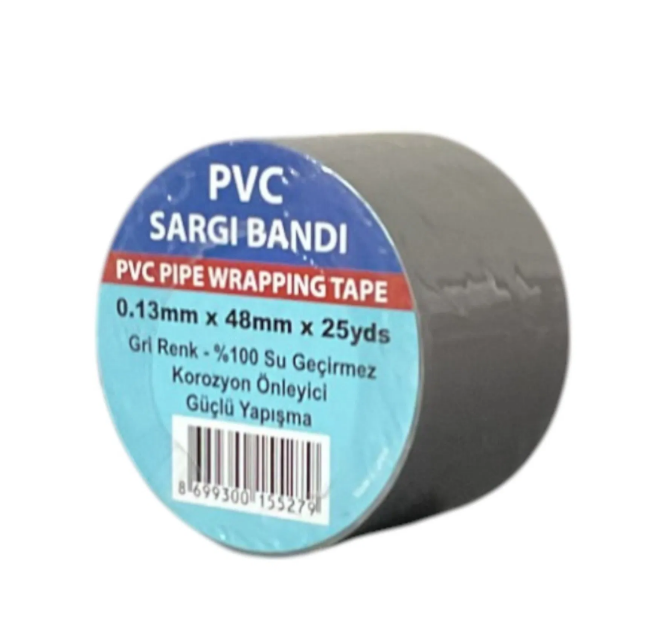 PVC BANT 48 MMx23 MT GRİ