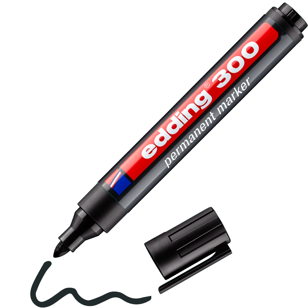 EDDİNG 300 KOLİ KALEMİ SİYAH