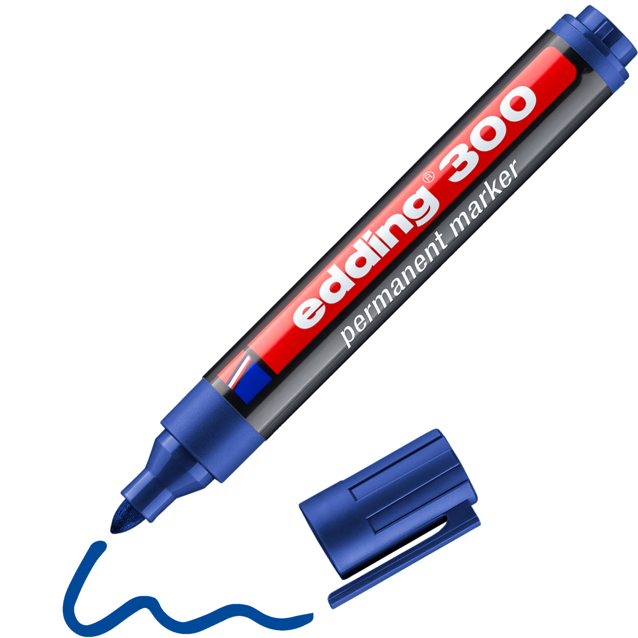 EDDİNG 300 KOLİ KALEMİ MAVİ