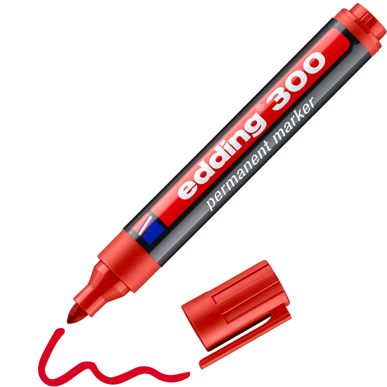 EDDİNG 300 KOLİ KALEMİ KIRMIZI