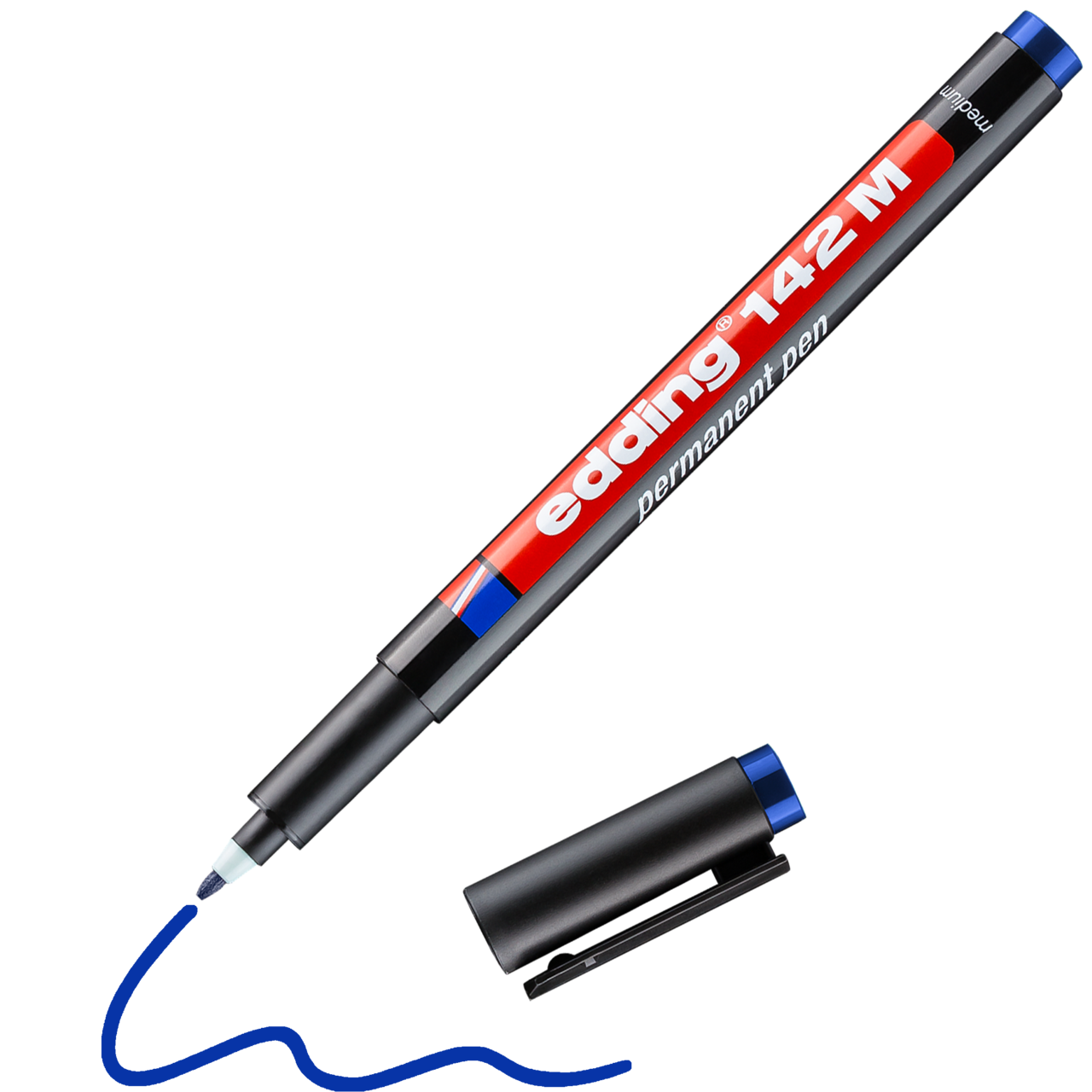 EDDİNG 142 M PERMANENT KALEM MAVİ