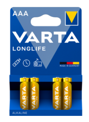 VARTA LONGLİFE AAA İNCE PİL (PK 4 LÜ)