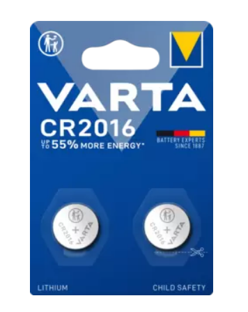 VARTA CR2016 DÜĞME PİL (PK 2 Lİ)