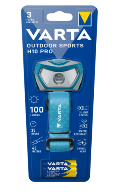 VARTA OUTDOOR SPORTS H10 PRO KAFA FENERİ