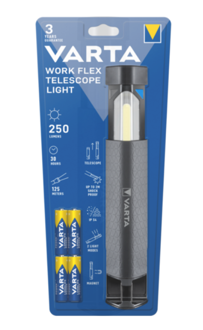 VARTA WORK FLEX TELESCOPE LİGHT FENER