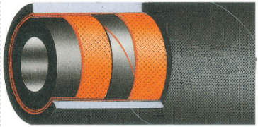 GEYSER-2A ENDÜSTRİYEL ÇELİK TEL ÖRGÜLÜ BUHAR HORTUMU 1'' (DIŞ ÇAP: 40 MM)