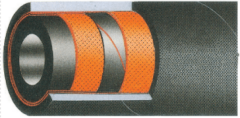 GEYSER-2A ENDÜSTRİYEL ÇELİK TEL ÖRGÜLÜ BUHAR HORTUMU 1'' (DIŞ ÇAP: 40 MM)