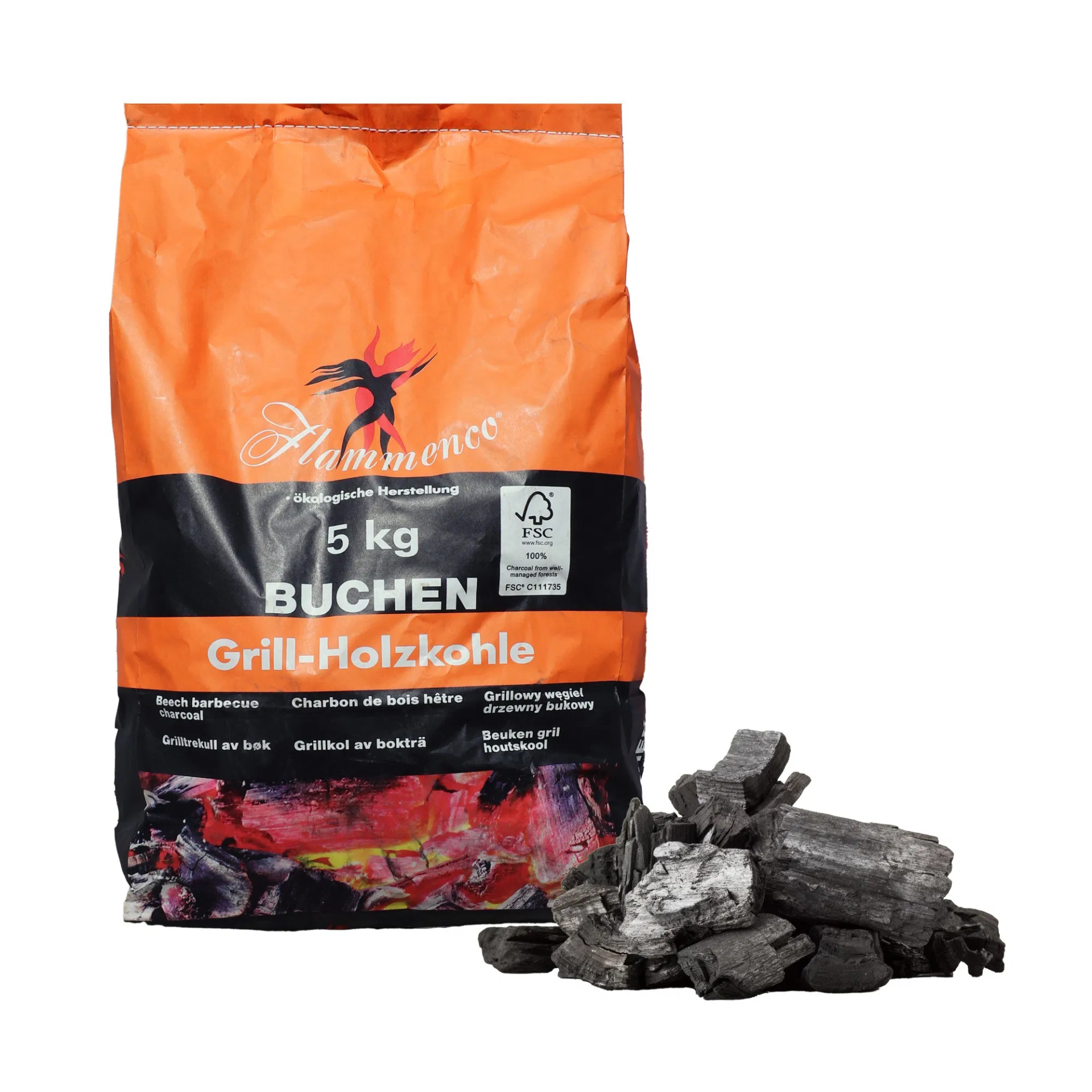 MANGAL KÖMÜRÜ NATUREL MEŞE 5 KG