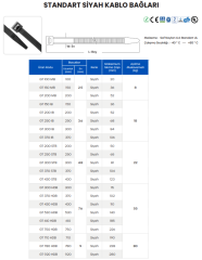 KABLO BAĞI SİYAH 3.6x200 MM