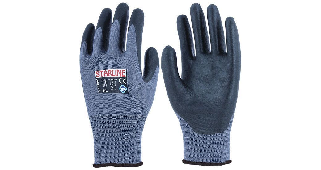 STARLİNE E-111801 KÖPÜK NİTRİL ELDİVEN 10 XL