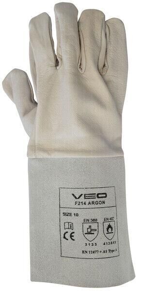 VEO F214 ARGON KAYNAK ELDİVENİ UZUN 10