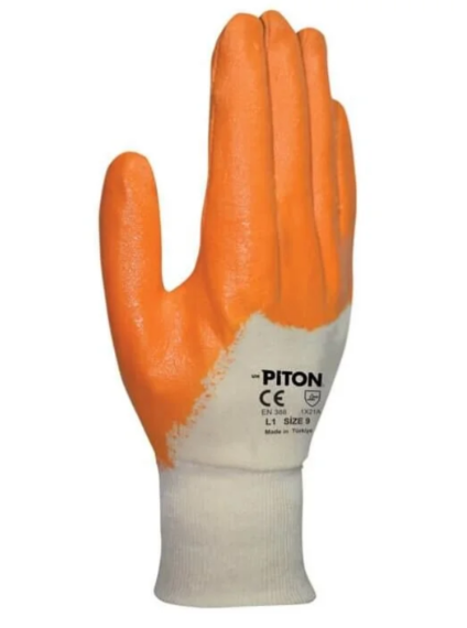 PİTON SARI NİTRİL ELDİVEN 10/XL