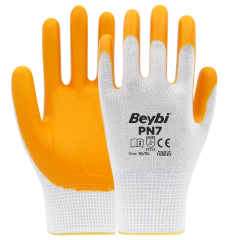 BEYBİ PN7 POLYESTER ÖRME NİTRİL ELDİVEN XL/10