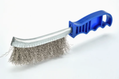 PLASTİK SAPLI EL TİPİ TEL FIRÇA PASLANMAZ