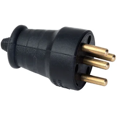 FAR TRİFAZE KAUÇUK ERKEK FİŞ 3x25