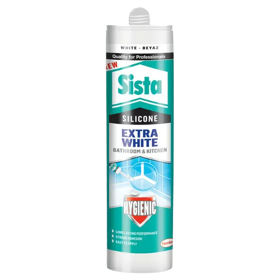 SİSTA EXTRA WHİTE HYGİENİC SİLİKON 280 ML