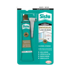 SİSTA UNİVERSAL %100 SİLİKON BEYAZ 50 G BLİSTER