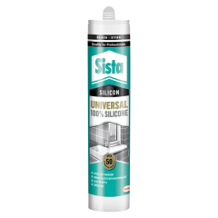 SİSTA UNİVERSAL %100 SİLİKON SİYAH 310 ML