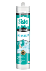 SİSTA AKVARYUM SİLİKON ŞEFFAF 280 ML