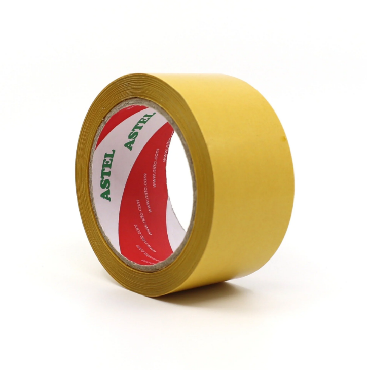 ASTEL ÇİFT TARAFLI BANT ŞEFFAF 50 MMx25 MT