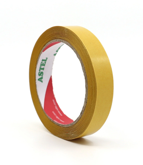 ASTEL ÇİFT TARAFLI BANT ŞEFFAF 25 MMx25 MT