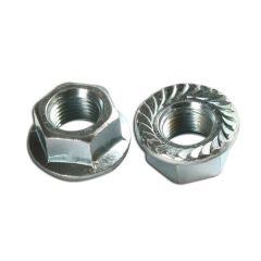 M6 FLANŞLI TIRTILLI SOMUN PASLANMAZ