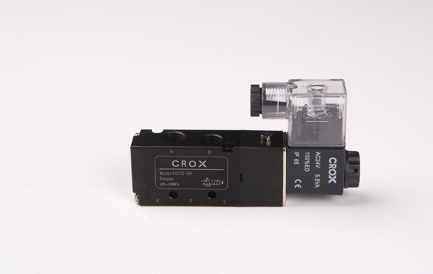 1/4-5/2 TEK BOBİN VALF AC220V