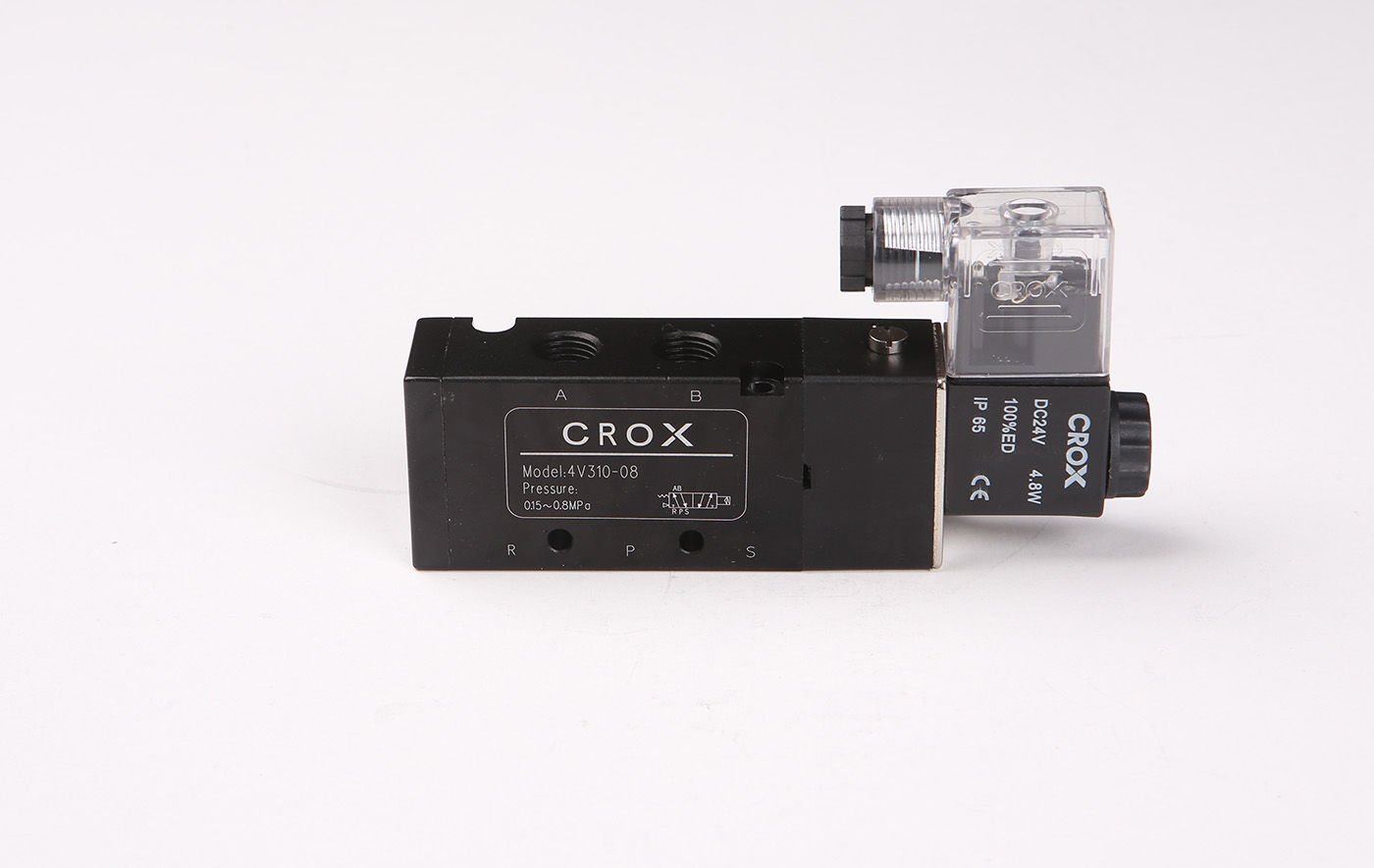 1/4-5/2 TEK BOBİN VALF DC24V BÜYÜK GÖVDE