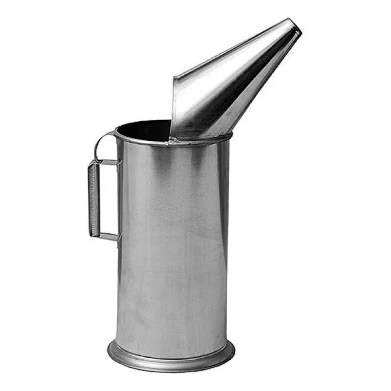 METAL HUNİ AKTARMA KABI AĞIZLI 0.5 LT