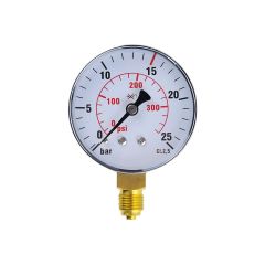 Q63 0-6 BAR KURU ALT ÇIKIŞ MANOMETRE