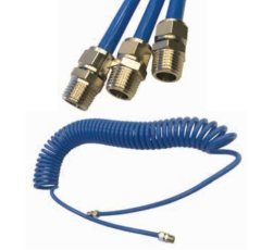 SPİRAL HORTUM REKORLU MAVİ 5x8 MM 15 MT