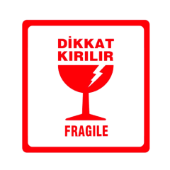 KOLİ BANTI DİKKAT KIRILIR 45X100 MT